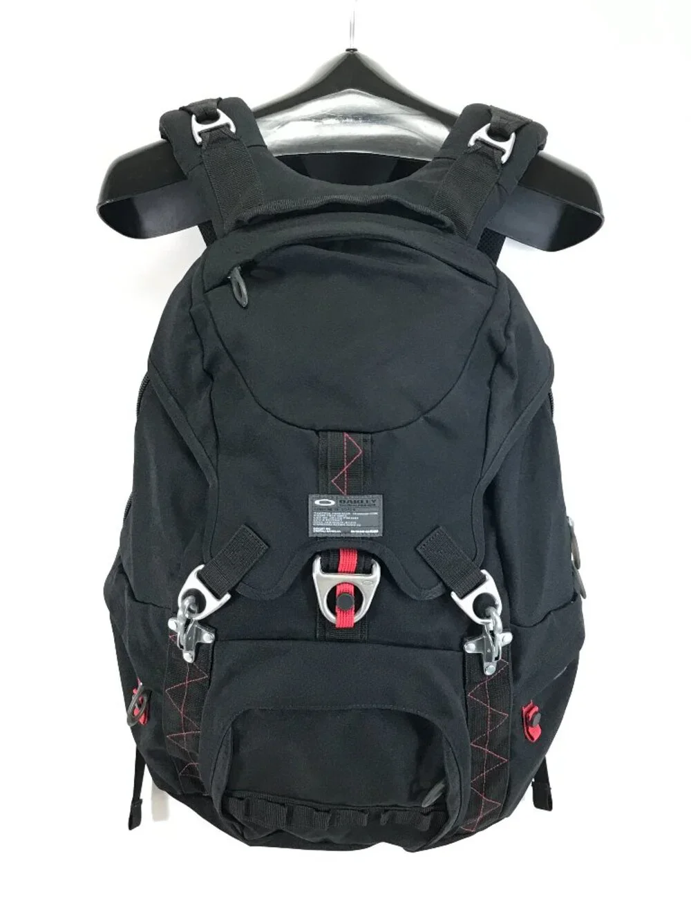 Vintage Oakley Tactical Field Gear Backpack Black Y2K